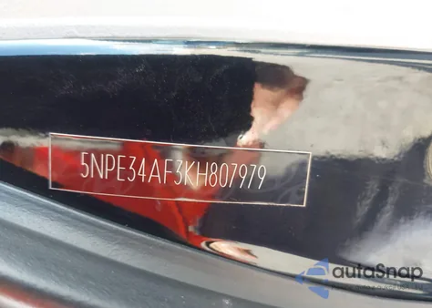 2019 Hyundai Sonata Limited z USA, uszkodzony, nr VIN 5NPE34AF3KH807979